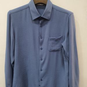 [크로커다일남성]봄 연간 강연 솔리드 긴팔 남방(CDAABWS9413)_C