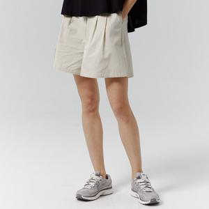 샵앤) 여성 뒷밴딩 앞핀턱 하이 웨이스트 모달 반바지 CL-WSL0344