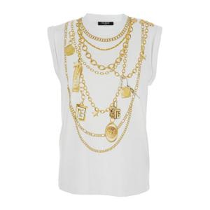 발망 트롬프 뢰일 네크리스 프린트 탱크 탑 FF1ED004 GE99GAD