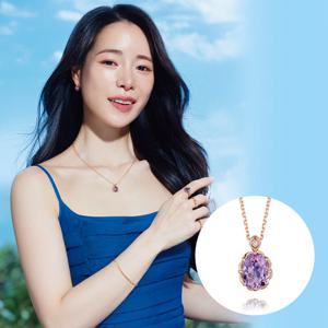 [로제도르][임지연PICK] 라플로레 자수정 펜던트(체인별도)_230100133