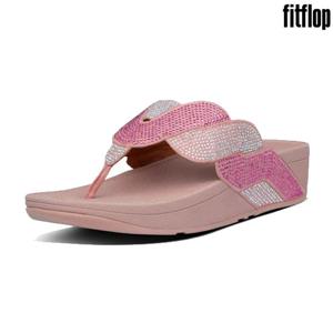 핏플랍 Microwobbleboard 페이즐리 로프 핑크 여성 신발 BJ8-800