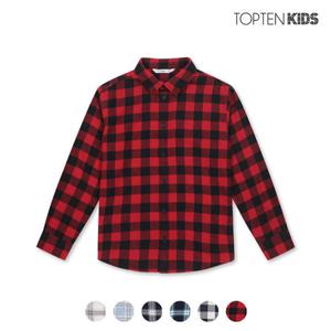 [탑텐키즈][탑텐키즈] 공용 플란넬 셔츠 A_MKC4WC3911