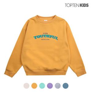 [탑텐키즈][탑텐키즈] 남아 더블니트 레터링 맨투맨_MKC1TR1201