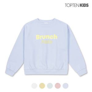 [탑텐키즈][탑텐키즈] 여아 더블니트 레터링 맨투맨 A_MKC1TR220