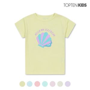 [탑텐키즈][탑텐키즈] 여아 입체 그래픽 반팔티_MKC2TS2904