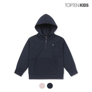 [탑텐키즈][탑텐키즈] 밸런스 공용 하프넥 집업 후드티_MKD1TH34