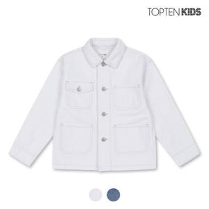 [탑텐키즈][탑텐키즈] 공용 포켓 데님 자켓_MKD1KG3211