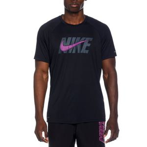 [나이키 스윔]남자래쉬가드 로고 스케치 하프 슬리브 하이드로가드 NESSD687-001