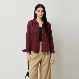 [시슬리] 테리 린넨 셔츠_SAWS44531WI