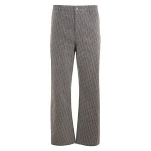 25SS 513D191A3001 C880 디올 오블리크 카펜터 데님 팬츠