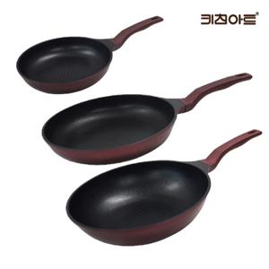 키친아트 금상첨화 티타늄코팅 인덕션 후라이팬세트 3종B 후24+30+웍30