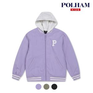 [폴햄키즈][폴햄키즈] 시그니처 공용 베이스볼 패딩 점퍼_PKD1JP