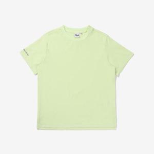 [휠라] 여성 레귤러핏 기본 라운드 반팔 티셔츠 (FS2RSE2187F_PLE)