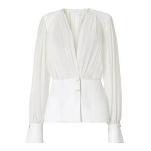 제니 블라우스 78AAL602 N0056003 White