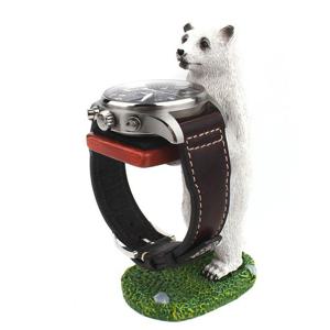 묵직한 북금곰 손목시계 거치대 Bear2S 스탠드 수납