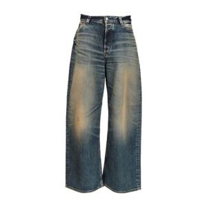 아크네스튜디오 슈퍼 배기 페이디드 워시 진 C00094 838