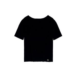 [엘러브] 새상품 샤넬 20K 벨벳 백리본 탑 36 블랙 5ET0862