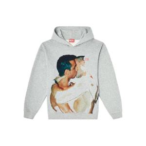 25 FW 디젤 X 톰 오브 핀란드 파운데이션 키스 프린트 후드티 P015560SPBE TP438685226