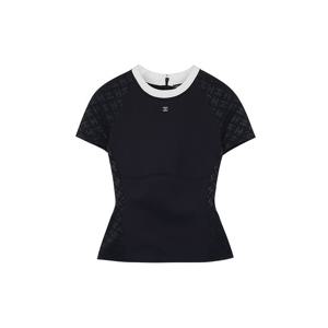 [엘러브] 샤넬 24C CC로고 믹스드파이버 탑 36 5ET0891