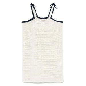 셀린느 여성 화이트 미니 드레스 RY03G 008901OW