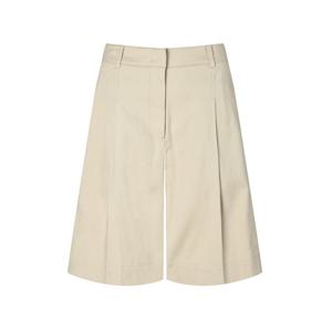 헤지스 여성 25SS 베이지 턱장식 린넨혼방 숏팬츠 HSPA5B492I1