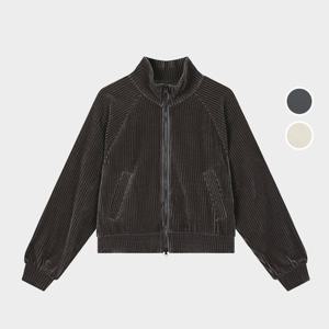 [버커루]여성 벨루아 코듀로이 집업 자켓 B234TJ500P