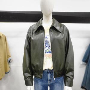 [앤클라인]비건레더숏점퍼AX2F1JP5139