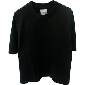 (명품) W241TS10714B 자수로고 라운드 반팔티