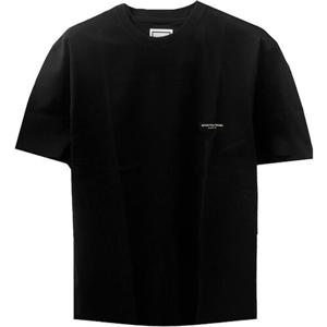 (명품) W241TS01708B 코튼 스퀘어 라벨 반팔