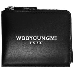 (명품) W231SL03611B 스퀘어 로고 지갑 블랙