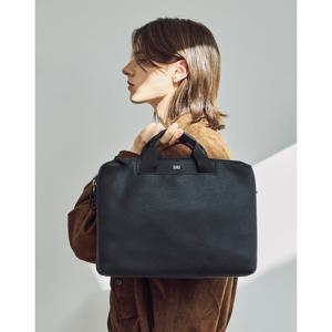 [닥스핸드백][선물포장가능] [DBBA5F161BK] [서류가방]블랙 투지퍼 소가죽