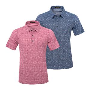 토마스하디 남성 잔패턴 냉감 골프 PK티셔츠 Model No_I2-5W017