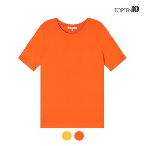 [탑텐][탑텐]여성 스판 베이직 반팔 티셔츠_MSA2TS2005