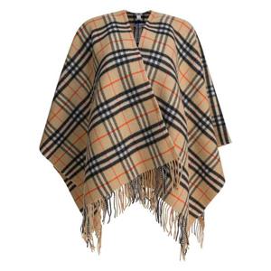 버버리 여성 베이지 폰초 8102992