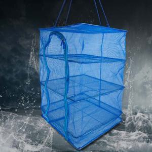 사각 메쉬 생선 야채 3단 건조망 소 35x35cm DD-11665