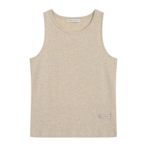 [르샵]25l1l22jts120레이스 패치 보드넥 민소매 티셔츠