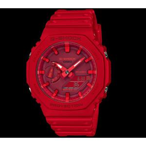 [지샥]GA-2100-4ADR_LCW 지샥 지얄오크 롯데백화점 정품  20기압 방수시계 군인시계2100