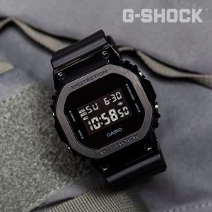 [지샥]ORIG_IN 스퀘어 스탠다드 메탈 베젤 스틸 블랙 GM-5600B-1DR