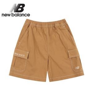 뉴발란스 키즈 스티치 우븐 팬츠(NK9VD2102U-85)_브라운