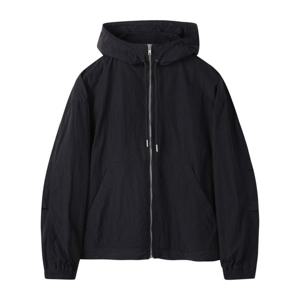 [커스텀멜로우]블랙 라이트 후드 점퍼 CWUAW24611BKX