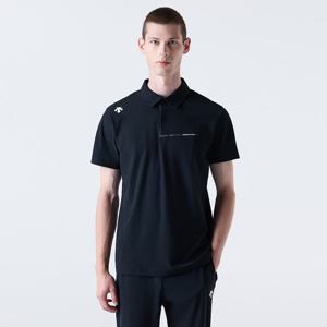 [데상트공식] 트레이닝 쿨링 트리코트 폴로 반팔 티셔츠 SQ321TPS71