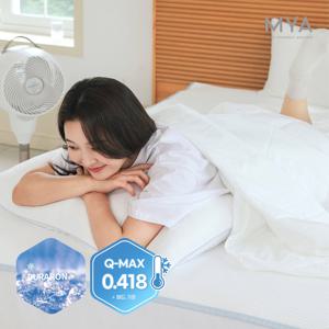 [마이아] 스노우볼 듀라론 고중량 냉감 침구 냉감 이불(Q 190x210)