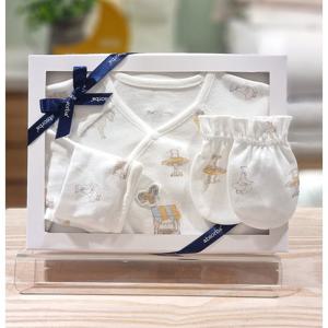 압소바 HK(말띠해선물2종)로빈 뱀부 배냇가운 손싸개세트(25년가을신상품) (A2C10127A)