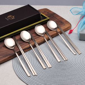 수타미 방짜유기 놋봄 모던 4인 수저세트 + 무료각인