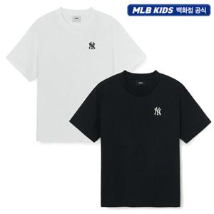[MLB키즈] JD 베이직 스몰로고 반팔티셔츠 (7ATSB3853)