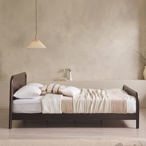 지베스 루디 원목침대 퀸 Q+독립매트리스