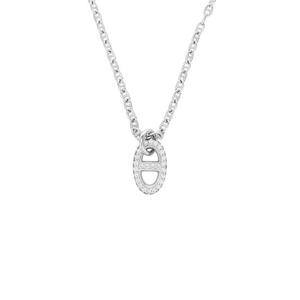 [엘러브] 에르메스 다이아몬드 파랑돌 펜던트 네크리스 5HA0542