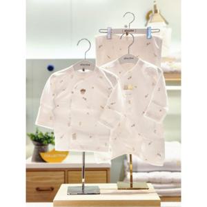 압소바 HK(신생아선물3종)네이처 오가닉 배냇저고리 슈트 속싸개세트(25년가을) (HKA2C10105)