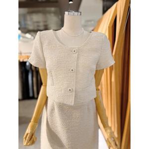 ab.fz 로망스 숏 반팔 트위드 자켓 (ABXZ3QJA1H) US