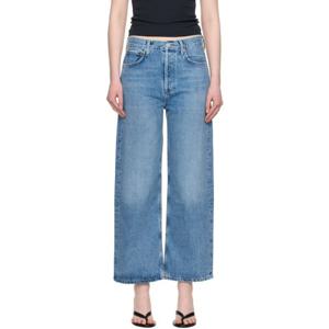 25 FW 에이골디 여성 블루 렌 데님 진 252214F069036